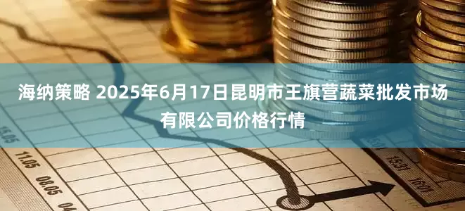 海纳策略 2025年6月17日昆明市王旗营蔬菜批发市场有限公司价格行情